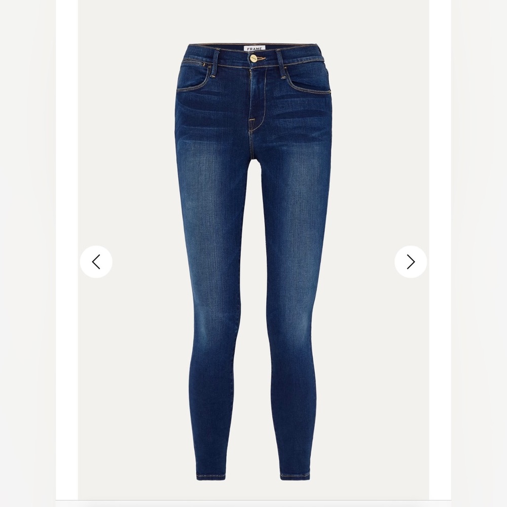 Frame Le High Skinny Jeanne Crop
